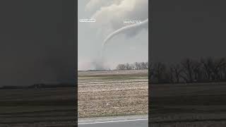 Powerful tornado spotted as deadly storms tear across Midwest  ABC News [upl. by Carolynn]