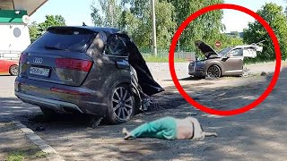 Idiots in Cars 2023 Russian Roads 51 [upl. by Odranreb983]