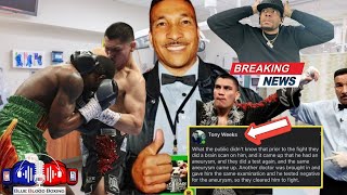 TERRIBLE UNTHINKABLE TONY WEEKS JUST EXPOSED THE ENTIRE SPORT OF BOXING FOR STOPPING VERGIL ORTIZ [upl. by Jordison]