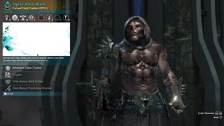 Super rare black blade Orc shadowofwar [upl. by Ewolram900]