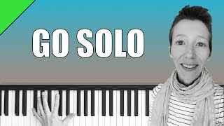 Go solo  Tom Rosenthal  Piano Tutorial [upl. by Ettenahc]