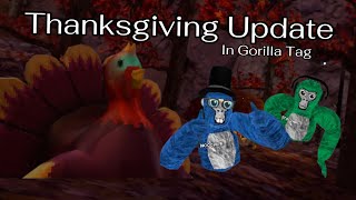 A Very Late Thanksgiving Update Review in Gorilla Tag feat ItsVinny [upl. by Rosalee301]