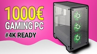 Gaming PC für 1000€  APRIL 2017  1000 Euro Gaming PC zusammenbauen [upl. by Keelin]