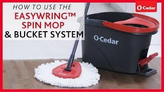 How To Use The EasyWring™ Spin Mop amp Bucket System [upl. by Kin]