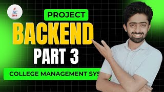 Backend Development of College Management Project  Backend web development  Java Backend [upl. by Harak446]