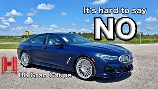 2024 BMW Alpina B8 Gran Coupe is it Better than M8 All Specs amp Test Drive [upl. by Eemyaj]