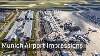 Journey through Aviation Munich Airport Impressions [upl. by Aibar]