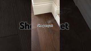 Laminat parke ve süpürgelik uygulamamız sheparquet [upl. by Philly]