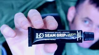 Seam Grip The Ultimate Tent Window Repair Solution [upl. by Onitsirc]