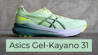 Asics GelKayano 31 im Test  Viel Komfort und Stabilität für alle Distanzen [upl. by Ima]