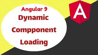 Dynamic component loading in Angular [upl. by Eilsehc]