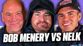 Dana White Mediates the Bob Menery and NELK Lawsuit and Reveals UFC 300 [upl. by Aseeral]