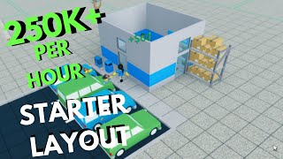 Best starter layout in Retail Tycoon 2 150k an hour [upl. by Leachim]