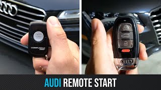 Audi Remote Start with Compustar PRO R3  Factory Remote [upl. by Tiny]