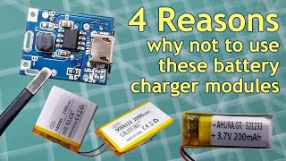 Why you should avoid using charger modules [upl. by Marcelia]