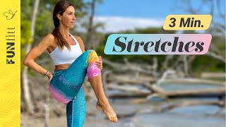 Perfect Stretching Exercises  Only 3 minutes of your Time to Grow and gain Flexibility [upl. by Einwat248]