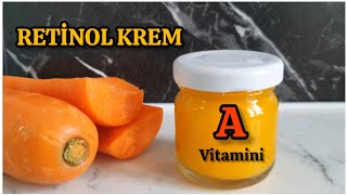 Havuç ve Keten Tohumu ile Retinol Kremi Yap Kırışıklık ve Lekeler Yok Olsun [upl. by Vilhelmina]