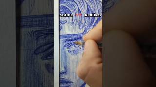 Drawing Naruto anime vs realism shorts [upl. by Aymer]