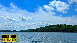 Camp Stetson 2022  White Lake NY  Lake Ambiance in 4K [upl. by Tasha257]