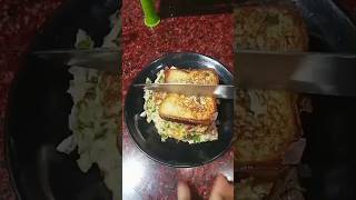 अंडा ब्रेक फास्ट ठेले वाले का स्टाइल अंडा ब्रेड recipe seharkhan foodclips [upl. by Elrebma123]