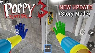 😍New upDate Poppy Playtime Chapter3NewStory ModeRoblox Gameplay WalkthroughJameron [upl. by Sile]