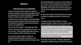 Jueces 7  Biblia Dramatizada NTV [upl. by Aileve412]