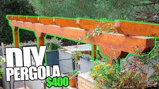 How to Build a Pergola in 10 Minutes [upl. by Adroj]