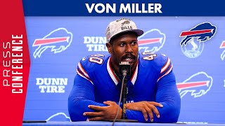 Von Miller  “Proud Of My Team”  Buffalo Bills [upl. by Oriane]