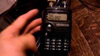 K1TEO CQ CONTEST 432 spring sprint kenwood thf6a [upl. by Enitsirk]