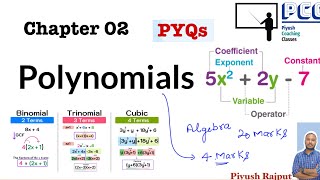 CLASS 10th  MATHS  chapter 02 Polynomials  PYQs  Cbseboard [upl. by Oletta331]