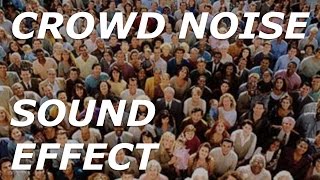 Crowd Noise Sound Effect HD 48hz 16bits [upl. by Airret]