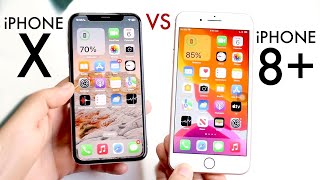 iPhone X Vs iPhone 8 Plus In 2023 Comparison Review [upl. by Cecil280]