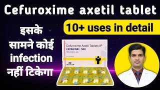 Cefuroxim axetil tablets ip 250 mg  Ceftum 500 uses hindi  ceftum 500 tablet uses [upl. by Haggai]