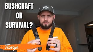 What’s The Difference Between A Bushcraft Knife And A Survival Knife [upl. by Stillas980]