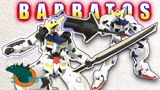 Gundam Barbatos HG Iron Blooded Orphans Review [upl. by Warring]