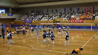 2016年IH バレーボール 女子 敗者復活戦 城南（徳島）vs 安来（島根）第1セット [upl. by Pillow775]