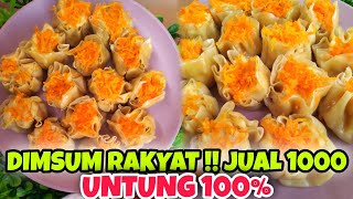 Resep dimsum KW SUPER  JUAL 1000 an AUTO KAYA ❤️ [upl. by Ecinue]