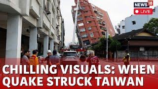 Taiwan Earthquake Live Updates  Massive Quake In Taiwan Collapsing Buildings Causing Tsunami N18L [upl. by Sallyann525]