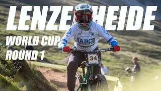 World Cup Comeback  Lenzerheide Downhill 2023 [upl. by Enelhtak]