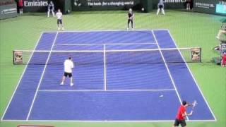 Hit for Haiti at Indian Wells 2010 [upl. by Lewiss361]