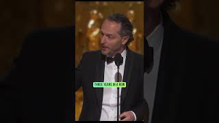 Emmanuel Lubezki has won 3 Oscars in a row 🎥❤️🏆 cinematography oscars shorts [upl. by Huxham]