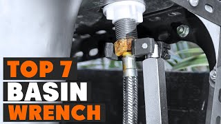 Top 7 Basin Wrenches for Easy Plumbing Fixes 2024 [upl. by Smallman]