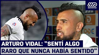 Arturo Vidal sobre su lesión y triunfo sobre Unión quotSentí algo raro que nunca había sentidoquot [upl. by Soneson]