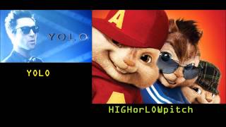 The Lonely Island  YOLO feat Adam Levine amp Kendrick Lamar CHIPMUNKS verrsion [upl. by Eugnimod]