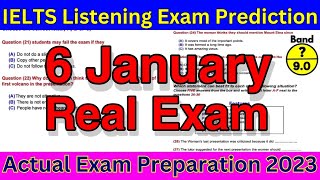 6 January 2024 IELTS Listening Test With Answers  IELTS EXAM PREDICTION 2024  Hard Test  IDP amp BC [upl. by Ekram450]