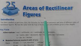 Areas of Rectilinear Figures  Exercise 25  A B  C  Class 8  Maths [upl. by Nitnilc851]