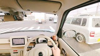 Suzuki Alto Lapin POV Drive  Rubbish and Lavish  ラパン [upl. by Imuyam293]