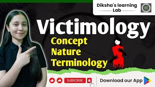 Victimology  Concept Nature and Important Terms related to Victimology  Criminology [upl. by Khalil273]