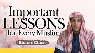 Lesson 21  Important Lessons for Every Muslim Sisters Class  Shamsi [upl. by Shae279]