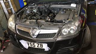 VauxhallOpen Vectra C 19cdti Intake Manifold removal [upl. by Darby]